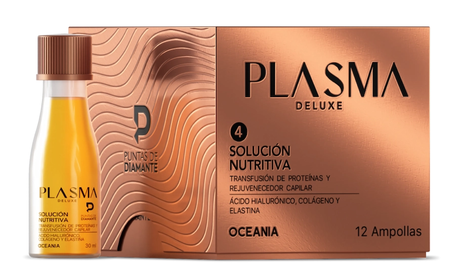 CAJA 12 AMPOLLAS PLASMA DELUXE SOLUCIÓN NUTRITVA